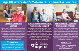 Age UK (Droitwich) Advert