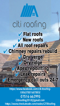 Citi Roofing Advert