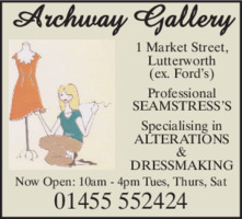 Archway Gallery Advert