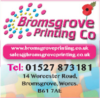Bromsgrove Printing Advert