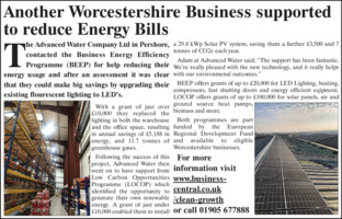 Worcester County Council Advert