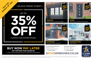 5 Star Windows & Conservatories Ltd Advert
