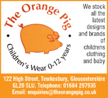 The Orange Pig Advert