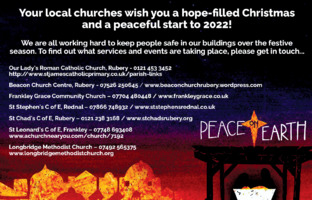 Community for Reconciliation Advert