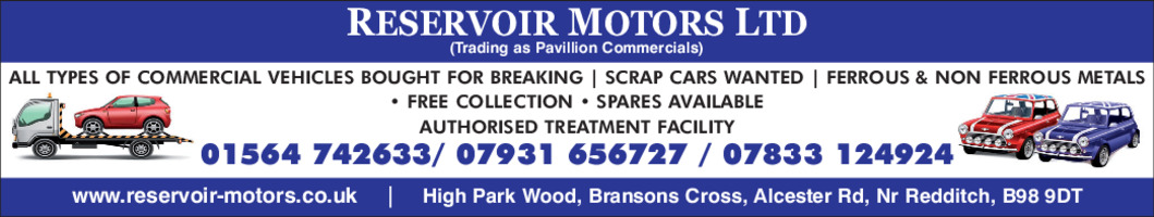 Reservoir Motors Advert