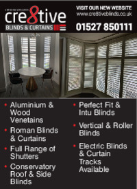 Cre8tive Blinds Advert