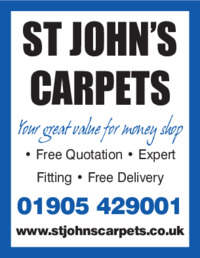 St Johns Carpets Advert