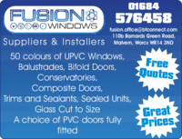 Fusion Windows Ltd Advert