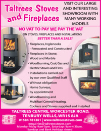 Taltrees Stoves Advert