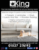 King Carpets And Flooring Advert