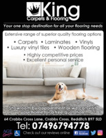 King Carpets And Flooring Advert
