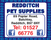 Redditch Pet Supplies Advert