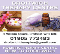 Droitwich Therapy Centre Advert