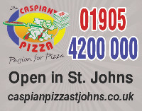 Caspian Pizza Advert