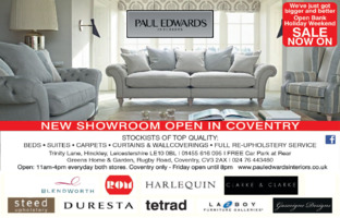 Paul Edwards Furniture Advert
