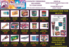 Fireworks Boutique Advert