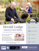 Ideal Carehomes Head Office Advert
