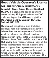 D H L Supply Chain Ltd Advert