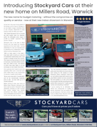 B & C (Advertising) Ltd T/As Stockyard Cars Advert