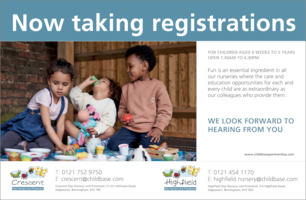 Childbase Partnership Ltd Advert