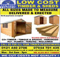 Low Cost Timber Advert