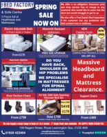The Bed Factory (Leamington) Ltd Advert