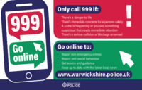 Warwickshire Police Advert