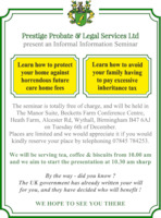 Prestige Probate & Legals Services Ltd Advert