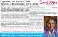 Capstone Foster Care Advert