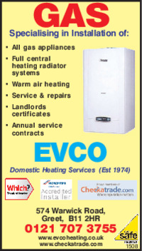 Evco Domestic Heating Advert