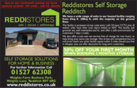 Reddistores Ltd Advert
