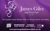 James Giles & Sons Advert