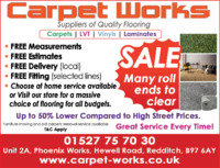 Carpet Works Advert