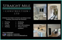 Straightmile Construction Ltd Advert