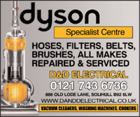D & D Electrical Sales & Services Ltd Advert