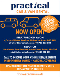 Practical Car & Van Rental Advert
