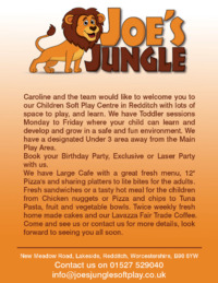 Joe & Coe Ltd T/A Joe's Jungle Advert