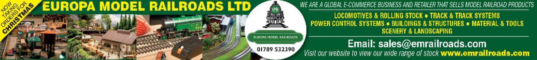 Europa Model Railroads Advert