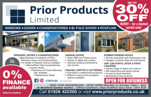 Prior Products Limited Advert