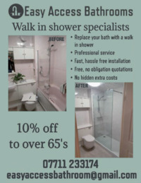 Easy Access Bathrooms Advert