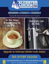 Alcester Locks Advert