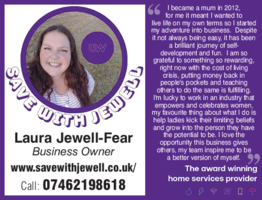 Laura Jewell-Fear Business Services Advert