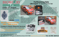 Bigwoods Fine Art Auctioneers Advert