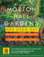 Morton Hall Gardens Advert
